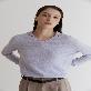 detail image3 Premium pure cashmere100 V neck pullover(4 colors)