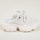 detail image1 [SHUBUG] Women's Ugly Mule Sports Height Increasing Sneakers Loafers 5.5cm