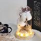 detail image5 LED Cotton Glass Dome Mood Lamp Cozy Cotton Light