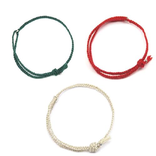 Wish bracelet for daily wear wite design, Braided bracelet, Thread braceleh color layering, Ring-typ