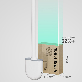 detail image4 Lily Light Cheap Silicone Bathroom Brush Toilet Cleaner With Holder
