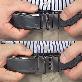 detail image2 LineFit Men's Leather Belt_Casual Dress Classic Jean Adjustable Automatic Stretch Buckle N03 (Sizes