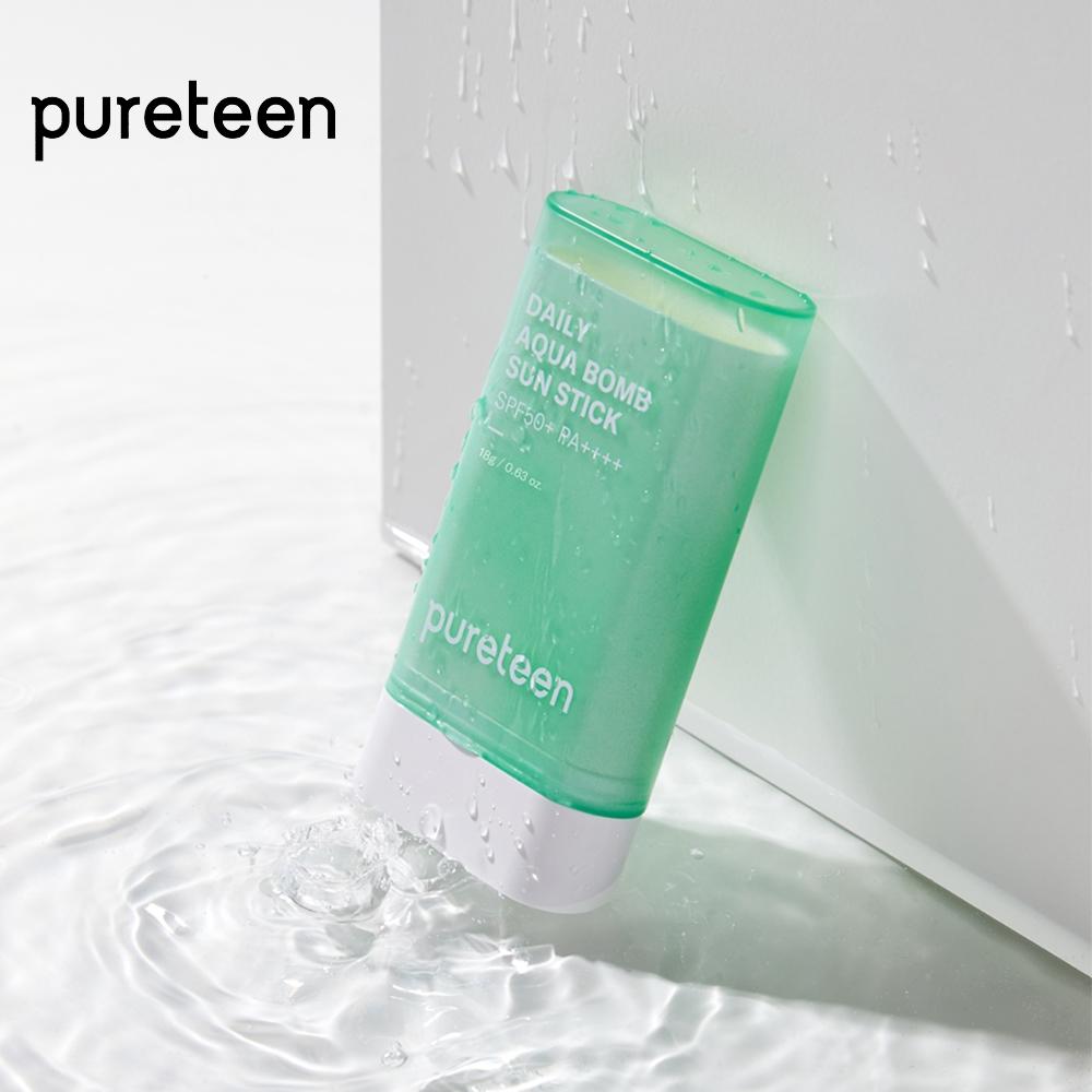 [PURETEEN] Daily AquaBomb Sun Stick SPF50+ PA++++,18g / Matt & Cooling Sunscreen