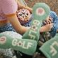 detail image1 Coduroy Golf Headcover Set (3ea)