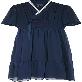 full image LEESLE Ylang Summer Chiffon Short Sleeves Women Hanbok Long Dress