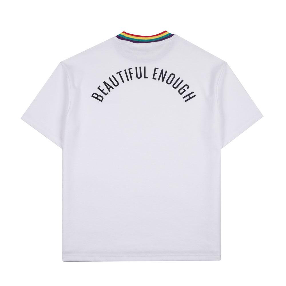 RAINBOW NECK POINT TEE