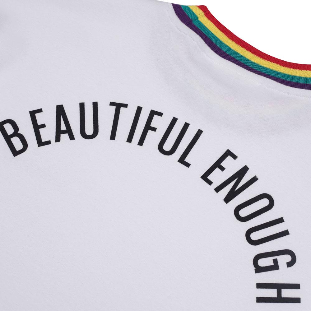 RAINBOW NECK POINT TEE