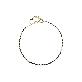 full image Silky Gold Chain Bracelet