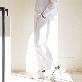 detail image1 [CUSTOMUS] ﻿Luxury cushion fabric length variation one tuck training pants CFW23SKPT206