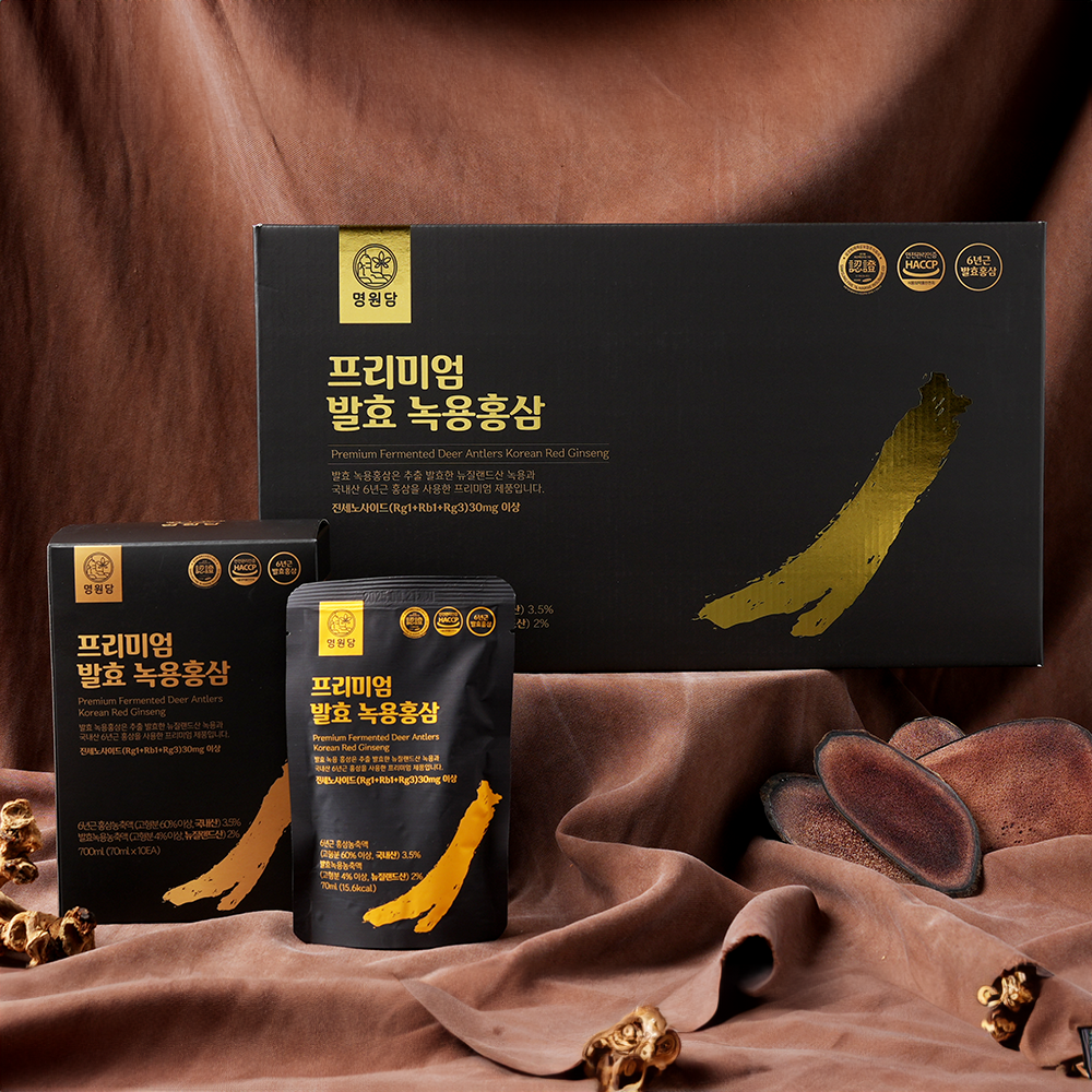 Premium Fermented Deer Antlers Korean Red Ginseng
