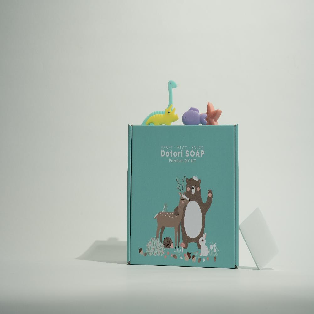 Dotori Soap DIY KIT (dinosaurs package)