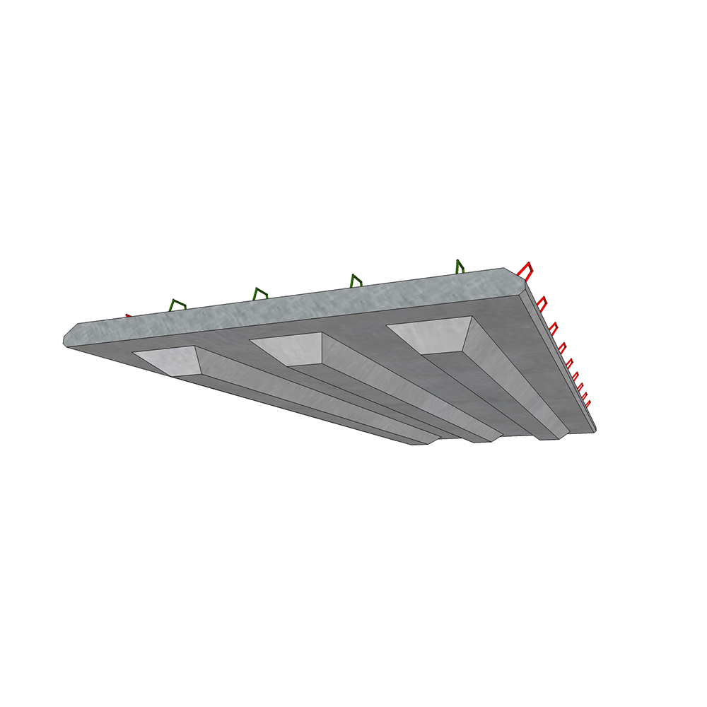 Precast panels for bridges