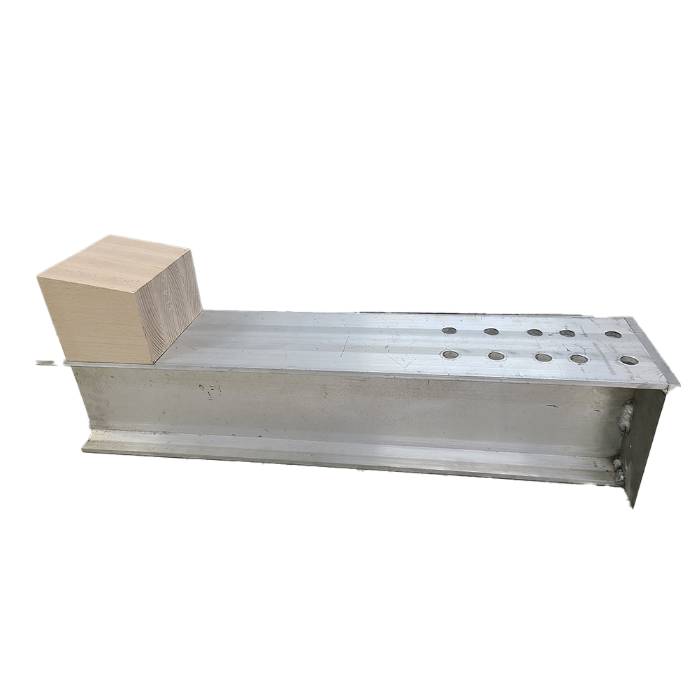 Aluminum brackets for bridges