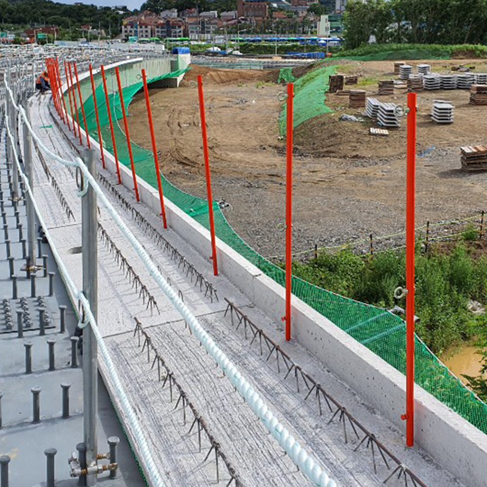 Aluminum brackets for bridges