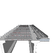 Aluminum brackets for bridges