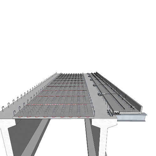 Aluminum brackets for bridges