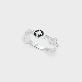 detail image2 Cross Angle Flower Miss Ring