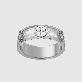 detail image1 Cross Rosary Couple Ring Men