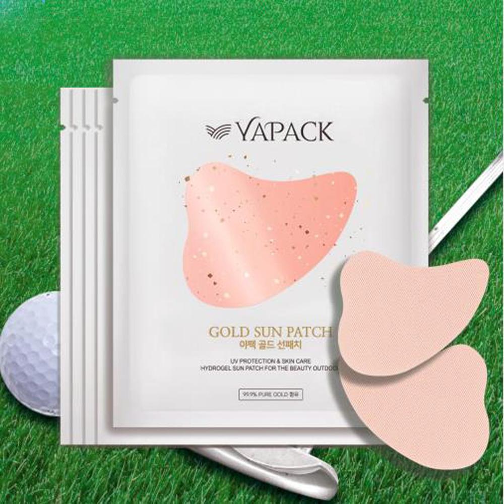 YAPACK gold sun patch
