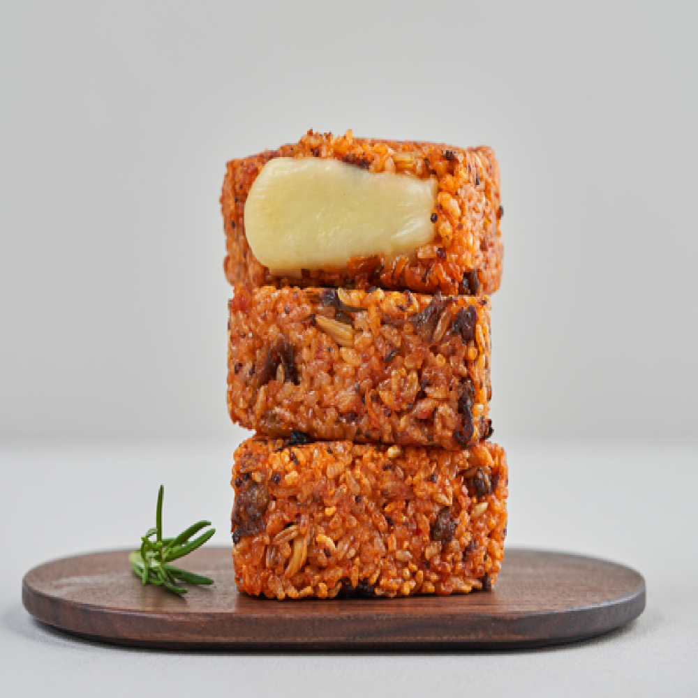 Protein rice balls