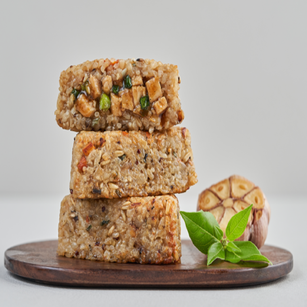 Protein rice balls