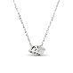detail image1 Korean consonant silver necklace(large/small)