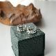 detail image2 Hangul Free-size  Open Ring Silver