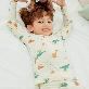 detail image5 kids wear 40S 3/4 length modal <GREEN DINO>