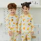 detail image2 kids wear 40S 3/4 length modal <Donut duck>