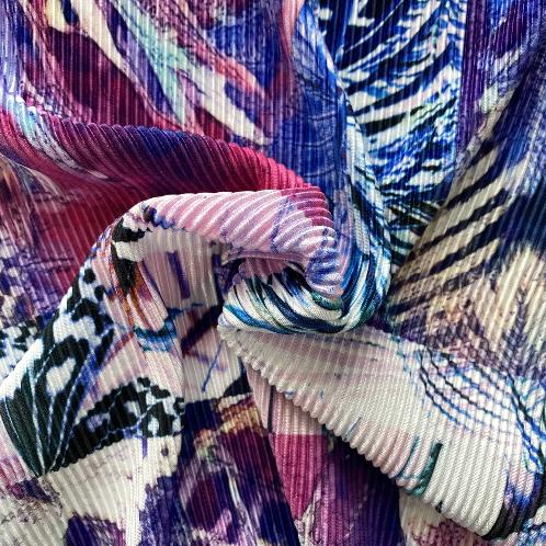 BODRE-DIGITAL PRINT W/PLEATS