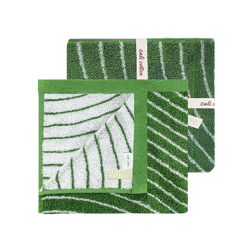 Santa Barbara Supima Hand Towel Grass Waves