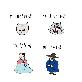 detail image1 ㅁㅋㅁㅋ Cat soft keychain