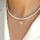 detail image1 Lovely Pearl Heart Necklace