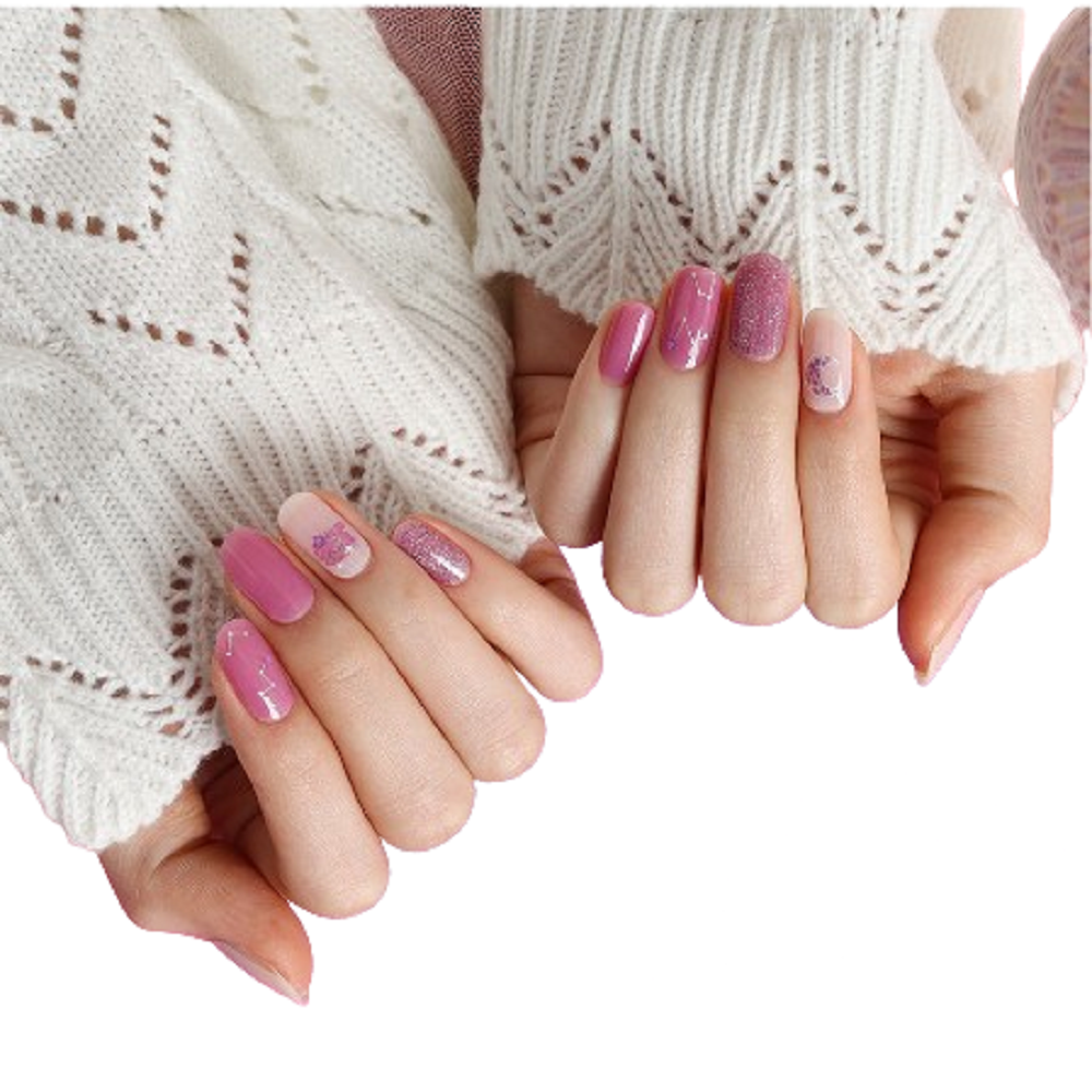 Nail art kit Gel nail strips for women for kids