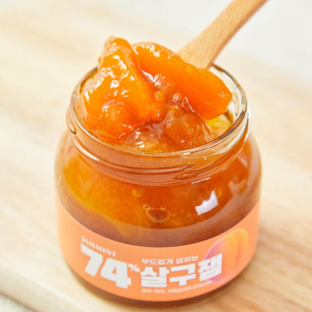JAMMINAT 74% Fruit Jam 4 types Gift Set