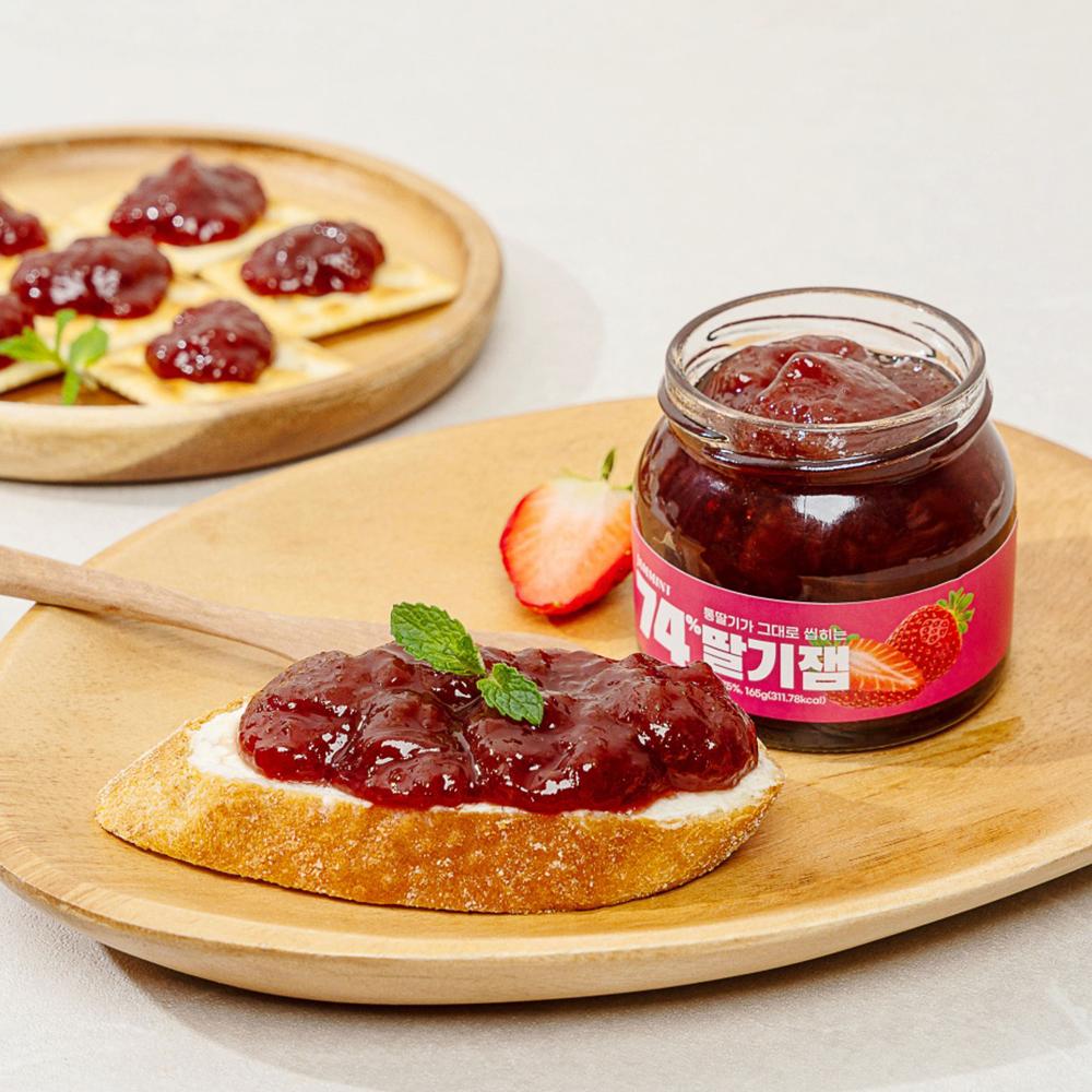 JAMMINAT 74% Fruit Jam 4 types Gift Set