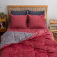 detail image1 RM Velvet Duvet Cover Queen size  Dark Blue  200*230cm