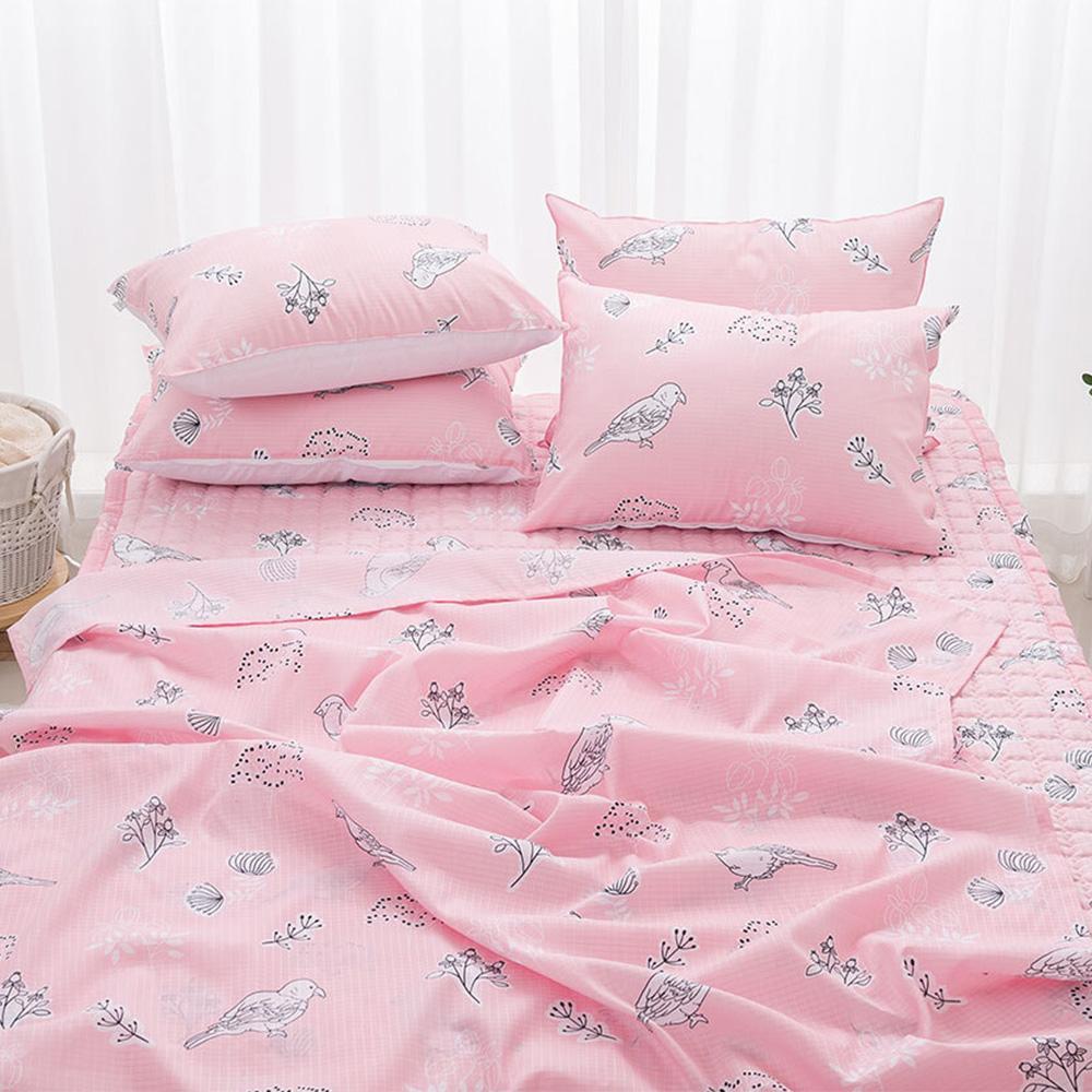 Joy Velvet Duvet Cover Queen size Pink 180*210cm