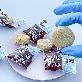 detail image2 SRC Frozen chocolate glutinous rice cake / Frozen chocolate mochi [added calcium]