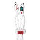 detail image1 Haribo 100W Type-C Cable LCD Display Super Fast Charging High-Speed Data Transfer 1.5m Tangle-Free