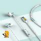 detail image2 Kakao Friends Type-C Metal Earphones Clear Sound Durable Design Perfect Music Calls Official Quality