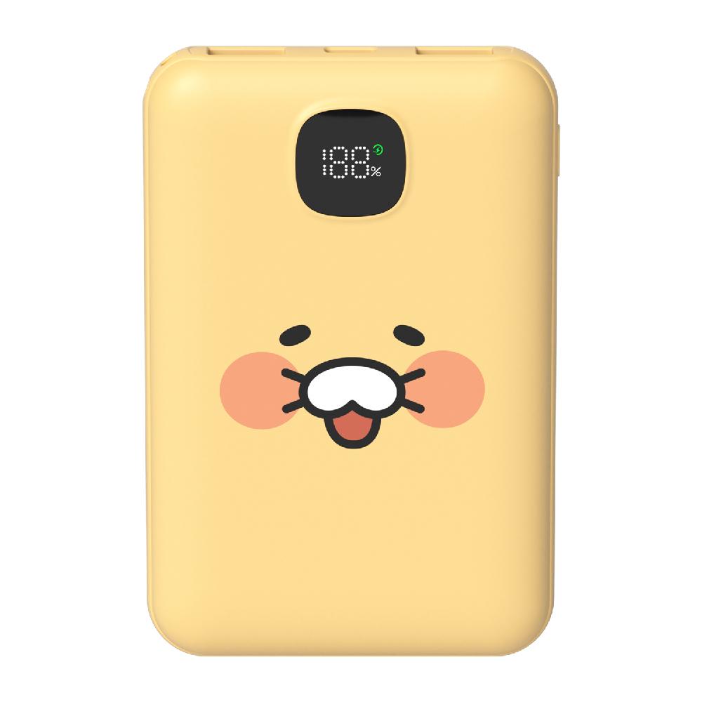 Kakao Friends Mini Power Bank 10000mAh 22.5W Fast Charging Portable Charger