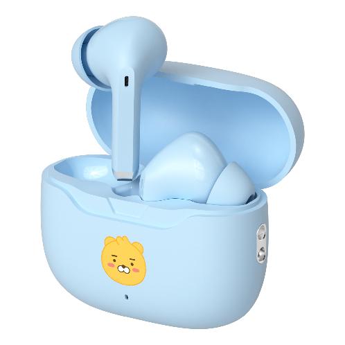 Kakao Friends Official Bluetooth Wireless Earbuds ENC Noise Cancelling Cute Design Earphones TWS